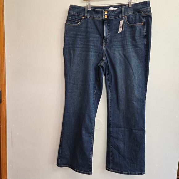 NWT LANE BRYANT Tighter Tummy High-Rise Boot Jean Size 22 - Picture 4 of 12